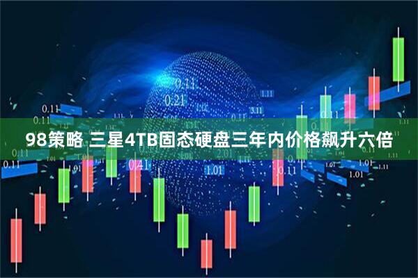 98策略 三星4TB固态硬盘三年内价格飙升六倍